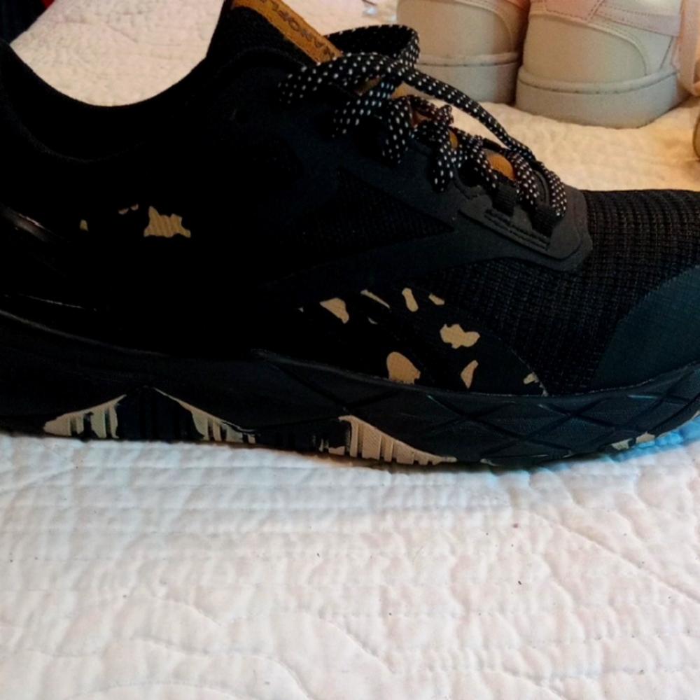 Black and Tan Athletic Sneakers Steel Toe